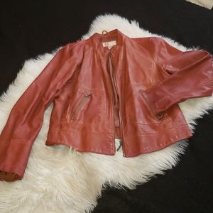 Faux Leather Jacket